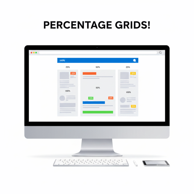 O Guia Completo para Layouts Baseados em Porcentagem no Web Design